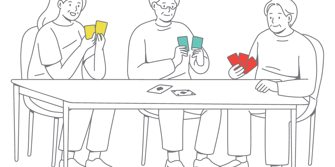 People playing cards